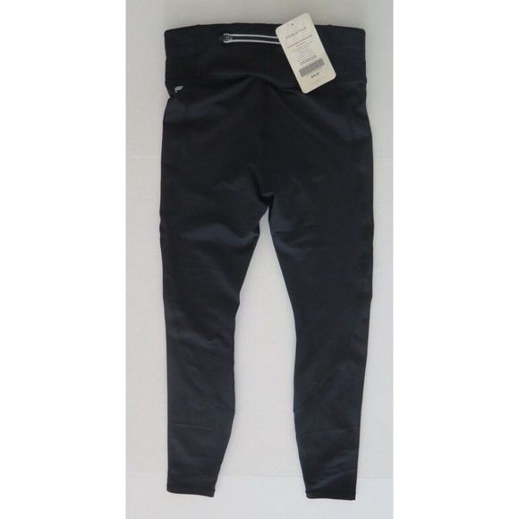 Fabletics Women's Sz S/4-6 Black Mid-Rise Statement Cold Weather Legging $80 - Picture 2 of 7